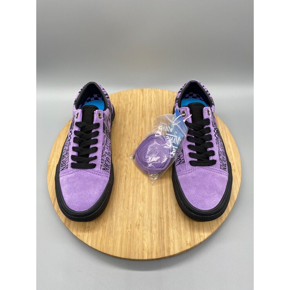 Vans Nico Robin One Piece Purple Shoes Anime GS Youth Boys 3.5 Girls 4.5 - Picture 9 of 16